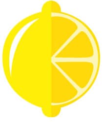 citron coupé en deux