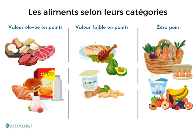 Aliments - catégories 