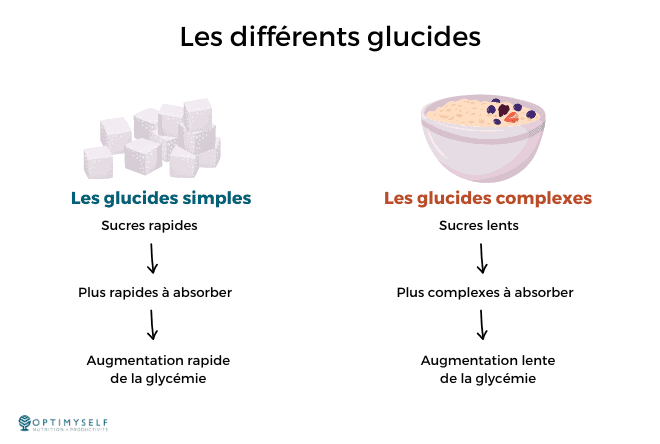 glucides simples et glucides complexes